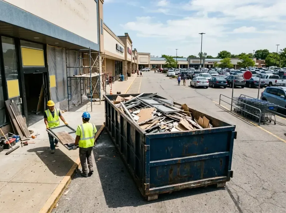retail-store-renovation-debris-003 — frequently asked questions, Roll-off Dumpster Rentals in Cherry Hills Village, CO